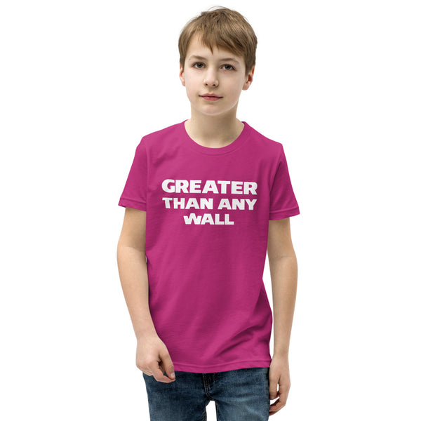 Playera Teen (T-Shirt) Greater Than Any Wall