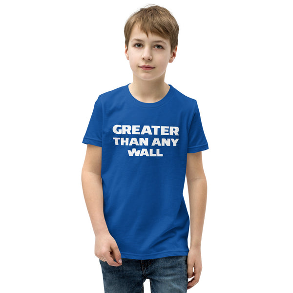 Playera Teen (T-Shirt) Greater Than Any Wall