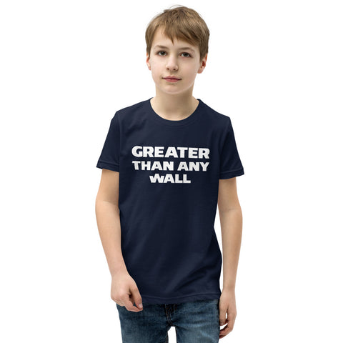 Playera Teen (T-Shirt) Greater Than Any Wall