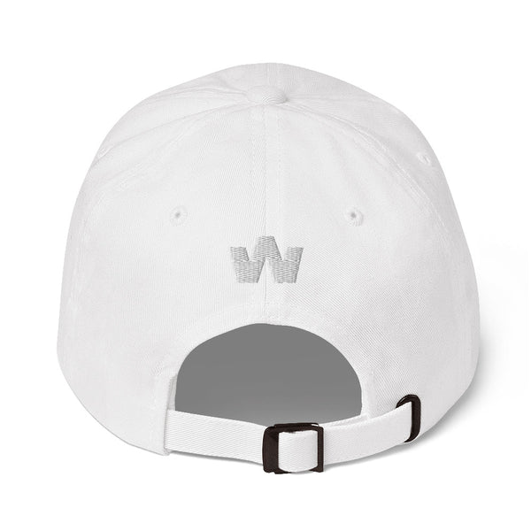 Gorra Letras Blancas Greater Than Any Wall